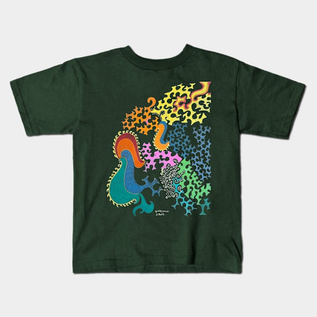 Starfall Kids T-Shirt by Barschall